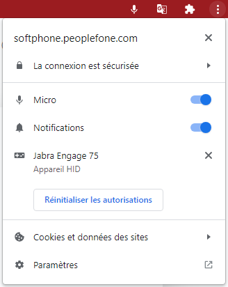 Softphone-App-Chrome-Menü-Personalisieren-Benachrichtigungen